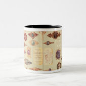 Juwelen uit de Catalogus Tiffany, 1890 Tweekleurige Koffiemok (Center)