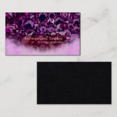 Juwelen van Amethist Edelstenen Visitekaartje (Voorkant / Achterkant)