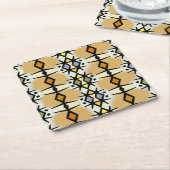 Juwelen van de Congo-Onderzetters Kartonnen Onderzetters (Schuin)