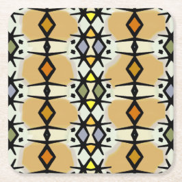 Juwelen van de Congo-Onderzetters Kartonnen Onderzetters