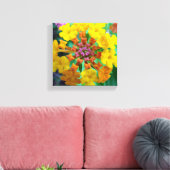 Juwelen van de zomer canvas afdruk (Insitu (Woonkamer))