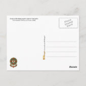 Juwelen van het volk van Kabyle in Algerije Briefkaart (Achterkant)