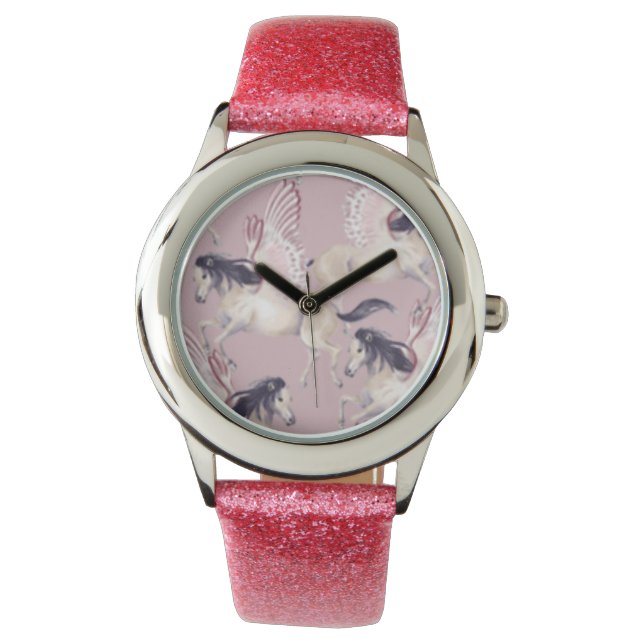 juwelen van pegasus pastel horloge (Voorkant)