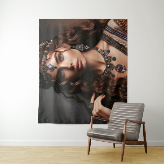 "Juwelen van sereniteit" Wandkleed (In situ)