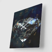 juwelen vierkante klok (Hoek)