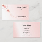 juwelen Visitekaartjes (Voorkant / Achterkant)