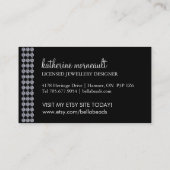 juwelen Visitekaartjes (Achterkant)