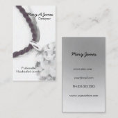 juwelen Visitekaartjes (Voorkant / Achterkant)