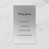 juwelen Visitekaartjes (Achterkant)