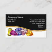 juwelen Visitekaartjes (Voorkant)