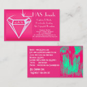 juwelen Visitekaartjes (Voorkant / Achterkant)