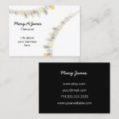 juwelen Visitekaartjes (Voorkant / Achterkant)