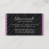 juwelen Visitekaartjes (Achterkant)