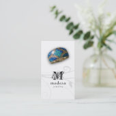 Juwelen Visitekaartjes Australian Opal Ring (Staand voorkant)