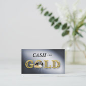 Juwelen Visitekaartjes Cash voor Gold Silver (Staand voorkant)