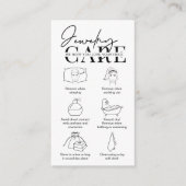 Juwelen Zorgkaart Moderne instructies Invoegen Informatiekaartje (Voorkant)