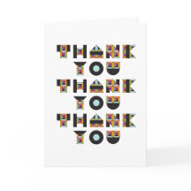 Juwelendoosje Dank u kaart