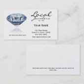 Juwelenkaart Visitekaartje (Voorkant / Achterkant)