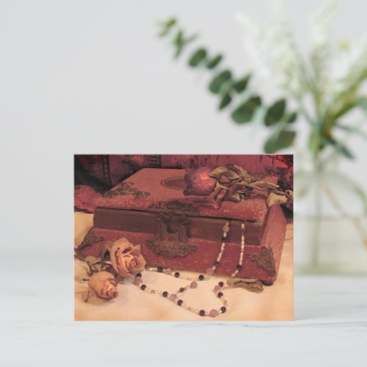 Juwelenkast Briefkaart (Staand voorkant)