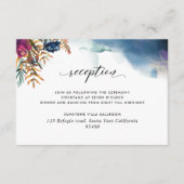 Juwelentonen, Mystic Garden Wedding Receptie Informatiekaartje (Voorkant)