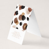 juwelenweergave | ABSTRACT | Lopard Visitekaartje (Achterkant)