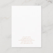 juwelenweergave | Neutraal | Beige | WATERVERF Visitekaartje (Achterkant)