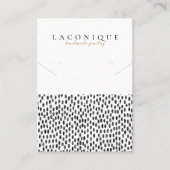 juwelenweergave | Polka Dot | Onttrekking Visitekaartje (Voorkant)