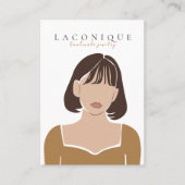 juwelenweergave | Portretten voor meisjes | ABSTRA Visitekaartje (Voorkant)