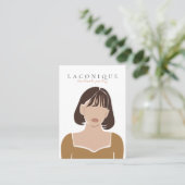 juwelenweergave | Portretten voor meisjes | ABSTRA Visitekaartje (Staand voorkant)