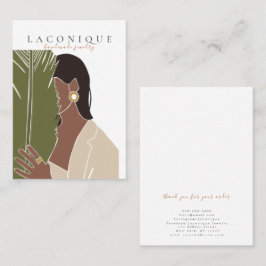 juwelenweergave | Portretten voor meisjes | ABSTRA Visitekaartje