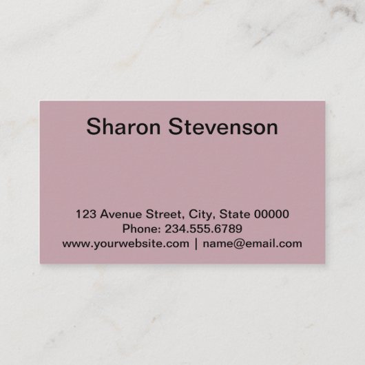 Juwelenwinkel, elegant visitekaartje (Achterkant)