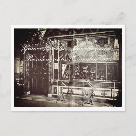 Juwelenzimmer Dresden Green Vault –Grünes Gewölbe Briefkaart (Voorkant)