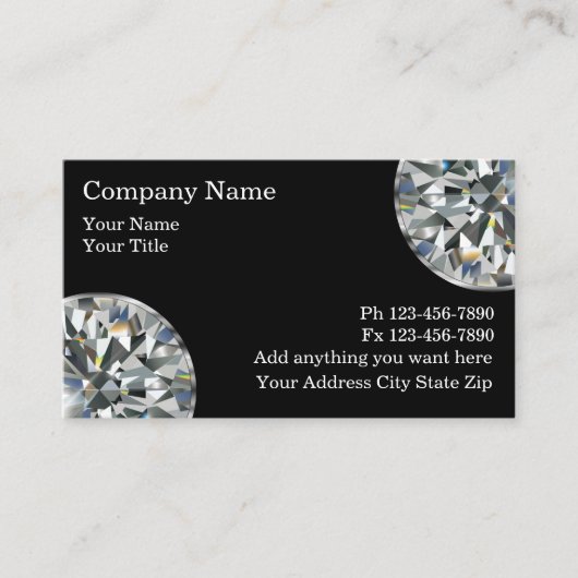 Juweler Visitekaartjes (Voorkant)