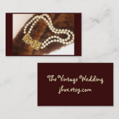  juweliensoort visitekaartje (Voorkant / Achterkant)