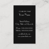 Juwelier Diamond Sparkle Visitekaartje (Achterkant)