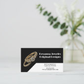 Juwelier Juwelen Verkoop Wedding Planner Visitekaartje (Staand voorkant)