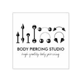 Juwelier Piercings Rubberstempel (Afrduk)