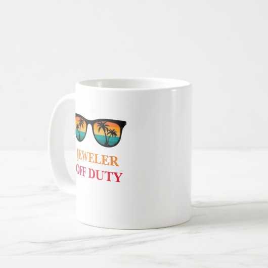 juwelier uit dienst koffiemok (Voorkant links)