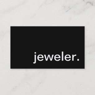 juwelier. visitekaartje