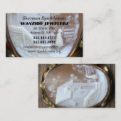 Juweliers Antiek Verzamelaars Visitekaartje (Voorkant / Achterkant)