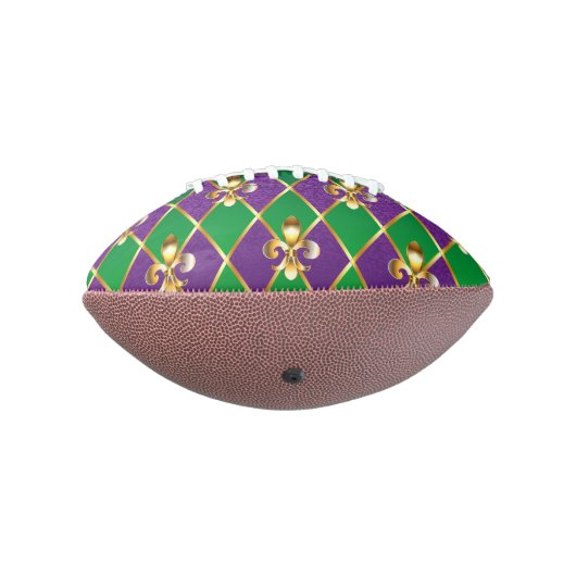 Juwelry Background Mardi Gras American Football (Gedraaid 270)