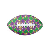 Juwelry Background Mardi Gras American Football (Voorkant)