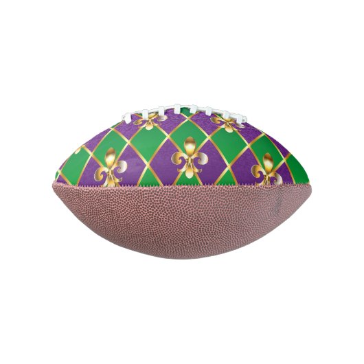 Juwelry Background Mardi Gras American Football (Gedraaid 90)