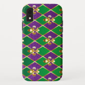 Juwelry Background Mardi Gras Case-Mate iPhone Case (Achterkant)