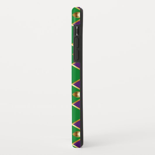 Juwelry Background Mardi Gras Case-Mate iPhone Case (Achterkant/links)