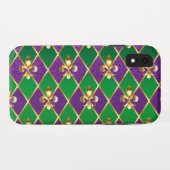 Juwelry Background Mardi Gras Case-Mate iPhone Case (Achterkant (horizontaal))