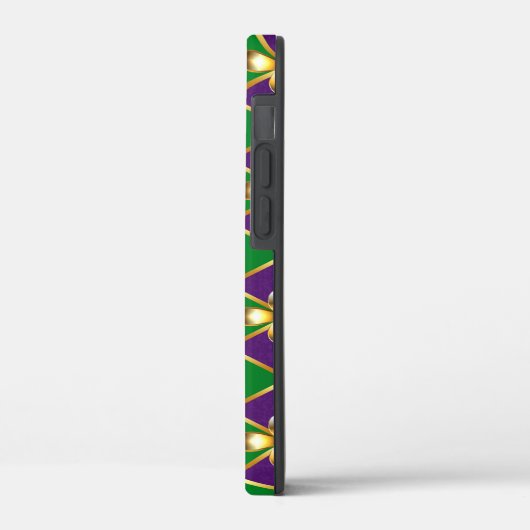 Juwelry Background Mardi Gras Case-Mate iPhone Case (Achterkant / Links)