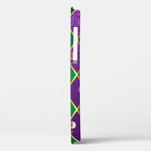 Juwelry Background Mardi Gras Case-Mate iPhone Case (Achterkant / Links)