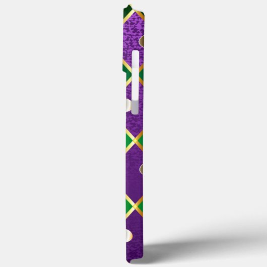 Juwelry Background Mardi Gras Case-Mate iPhone Case (Achterkant / Links)
