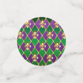 Juwelry Background Mardi Gras Confetti (Kleine voorkant)